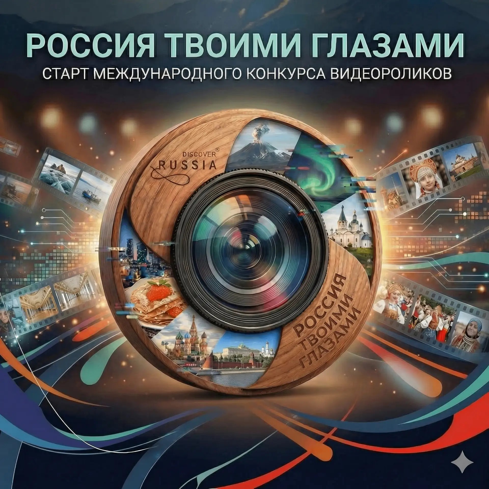 Международный конкурс видеороликов «Россия твоими глазами!»: продолжается прием заявок