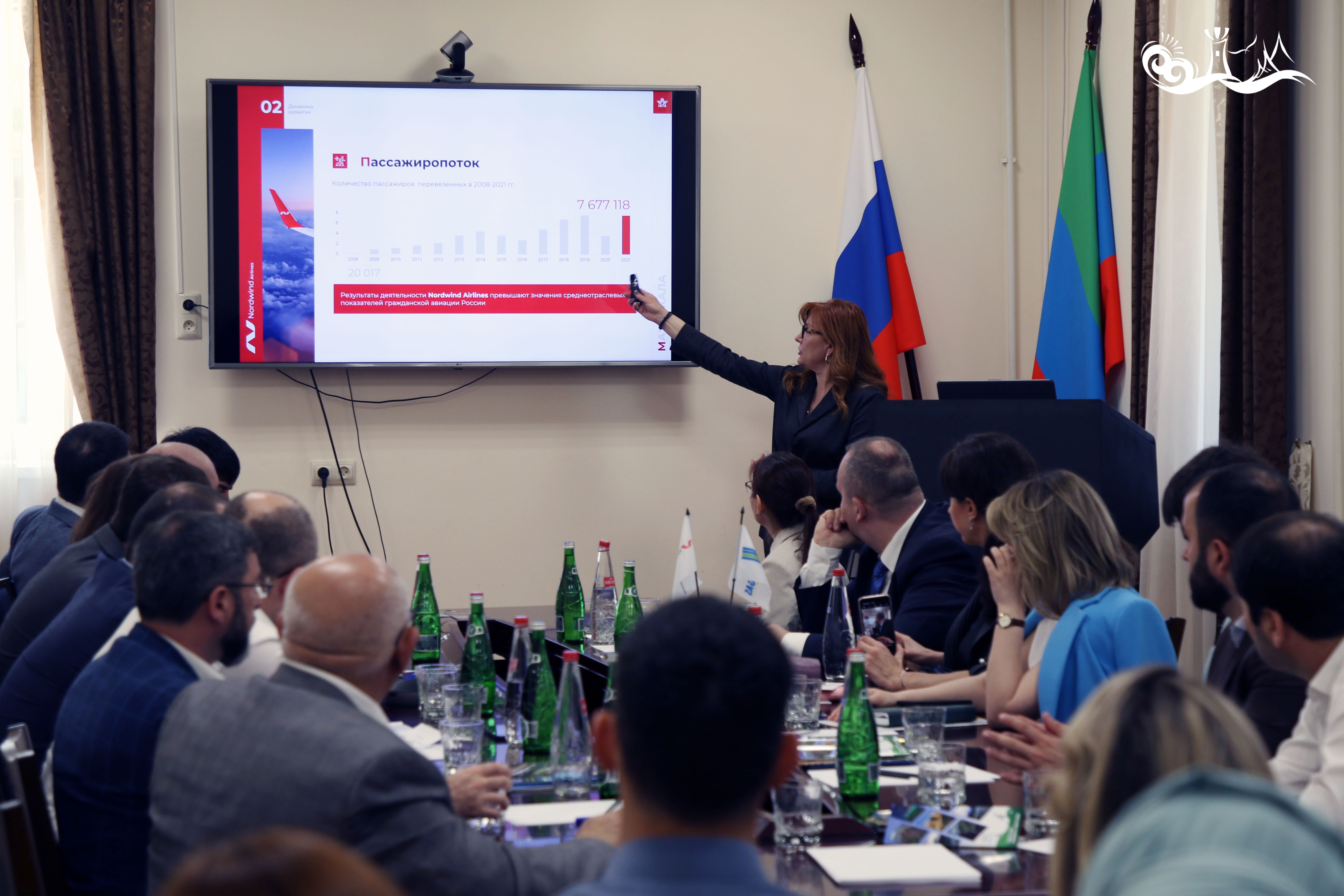 В Минтуризма РД прошло совещание с представителями компаний «Nordwind Airlines» и «Pegas Touristik»