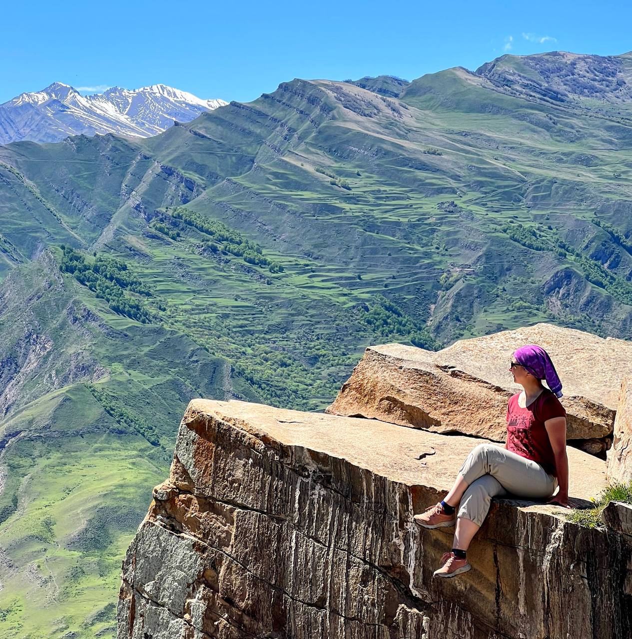 Одиночная женская пешая экспедиция из Дербента в Сочи