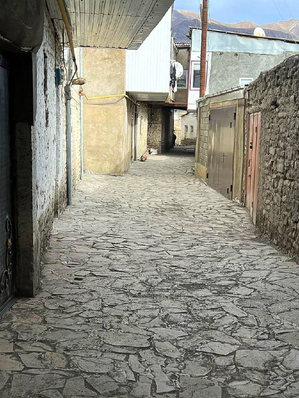 Благоустроены улицы старой части села Ахты за счет субсидии Минтуризма Дагестана