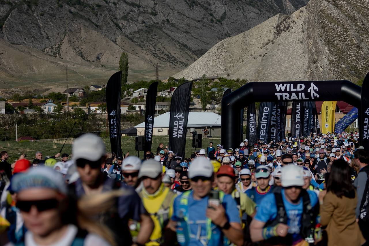 Массовый забег по горной местности прошел в Дагестане