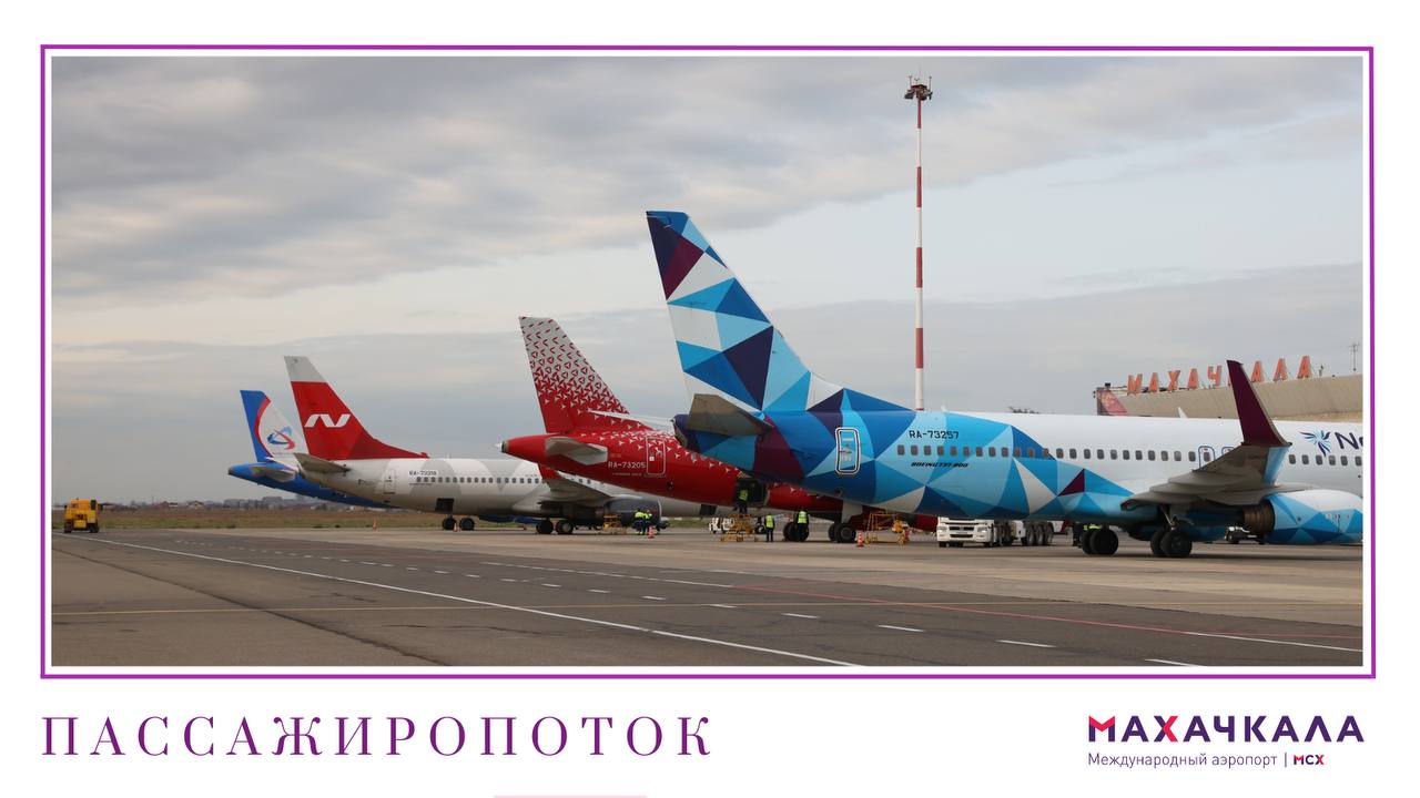 Международный аэропорт Махачкала им. дважды Героя Советского Союза Амет-Хана Султана подвел итоги производственной деятельности за III квартала 2024 года