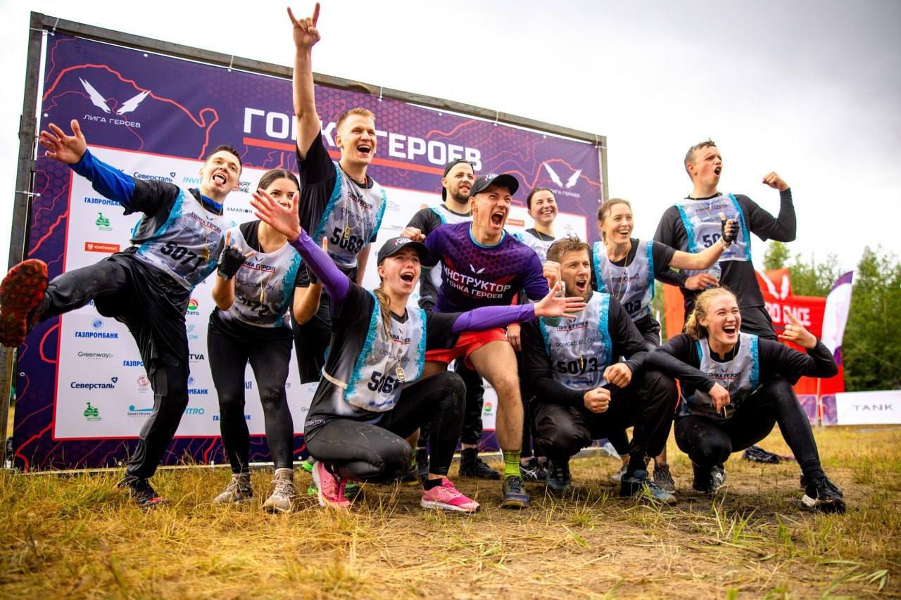 Армрестлинг на фестивале «Гонка героев»